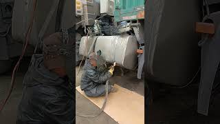 Truck tank repair process [upl. by Levison]