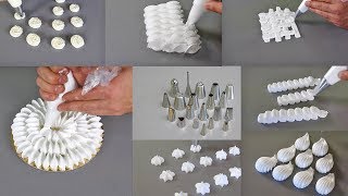 Como utlilizar las boquillas esenciales en pastelería How to use the essential nozzles for pastry [upl. by Ereveniug]