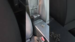 mazda b4000 ford ranger 2009 armrest console install or remove [upl. by Nodearb]