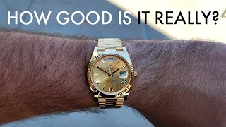 The truth about my Rolex Day Date  One year in [upl. by Iverson]