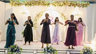 Cousins Wedding Reception Dance Performance receptiondance reception dancevideo [upl. by Saree]