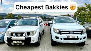 I FOUND The CHEAPEST Bakkies at Webuycars [upl. by Randolph554]