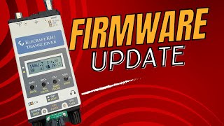 Updating the Firmware On Your Elecraft KH1 With The KH1 Utility in Under 4 Minutes [upl. by Chi]