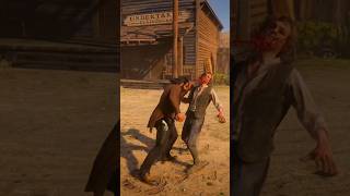 Bare Knuckle Boxing with a Giant RDR2 firstperson gaming [upl. by Jessamine265]