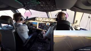 British Airways  First 787 Service Landing in Johannesburg  A Pilots Perspective [upl. by Grefe836]