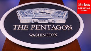 BREAKING Pentagon Holds Press Briefing As Potential Government Shutdown Threatens Troops Pay [upl. by Lesser]