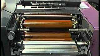 Heidelberg Printmaster QM 46 Training VIdeo [upl. by Castorina]