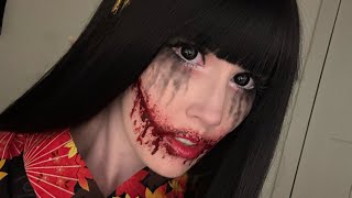 KuchisakeOnna Cosplay Happy Halloween [upl. by Menashem]