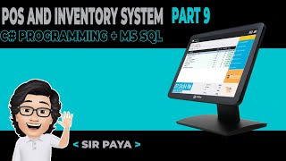 POS And Inventory System Tutorial Part 9  Delete Record From Sql Server Database  Sir Paya [upl. by Franzen]