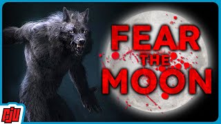 Camping With The Wolfman  FEAR THE MOON Part 1  Indie Horror Game [upl. by Eceinwahs]