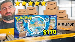 I Bought Amazons Highest Rated Pokemon Boxes Worth It [upl. by Lednem]