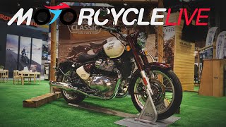 Motorcycle Live 2024  Meet The New Royal Enfield Twins  The Bear 650 and Classic 650 [upl. by Kohler]