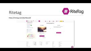 Free Hashtag Analytics Tools Ritetag Hashtagifyme amp Keyholeco [upl. by Karia]