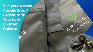 Arccos Smart Caddie Sensor with Counter Balance [upl. by Danila147]