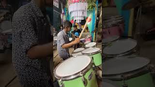 Brass band instruments banjo drums music banjomusic drummer youtubeshorts [upl. by Adekam]