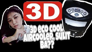 UNBOXING 3D Eco Cool Air Cooler [upl. by Aliuqahs113]