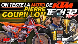 KTM SXF250 Pierre Goupillon – Quelle moto fautil pour un champion de France Elite [upl. by Phylys]