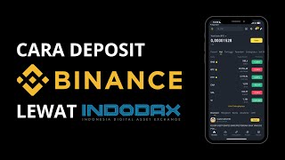 Berhasil  Cara Deposit Exchanger Crypto Binance Lewat Indodax [upl. by Adnalahs]