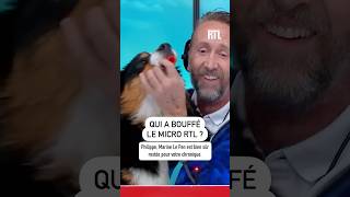 🐶 Mais qui a bouffé le micro de RTL  🤣 [upl. by Adnuhsal602]