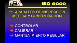 Dirección empresarial y calidad total 07 Certificación normas ISO 9000 [upl. by Lak819]