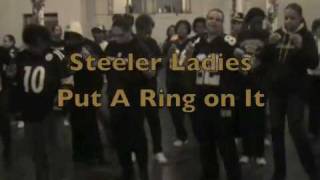 Steeler Ladies Put A Ring On It [upl. by Uolyram944]