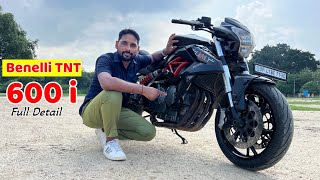 Benelli TNT 600 i 2023 Super Bike Exhaust Sound And Price Mileage Features Review [upl. by Rrats]