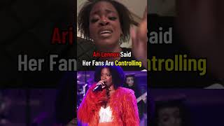 Ari Lennox is tired of her fans and call them controlling [upl. by Eytak43]