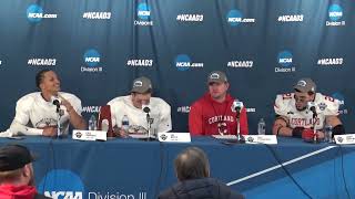 Cortland Football PostGame Press Conference  2023 Stagg Bowl [upl. by Ahsats146]