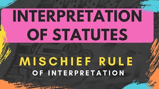 INTERPRETATION OF STATUTES Rule of Beneficial construction [upl. by Dahc]