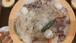 Saudi recipe laham mandi yummy short [upl. by Eirroc117]