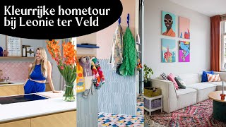 BINNENKIJKEN IN EEN HUIS VOL KLEURRIJKE TEGELS  INTERIORJUNKIE  HOMETOUR [upl. by Nahn935]