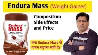 Endura Mass Benefit Composition Side Effects and Price explained  Weight Gain Powder [upl. by Kirrad873]