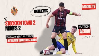 Highlights  Stockton Town 2 Spennymoor Town 2  Tuesday 23rd July 2024 [upl. by Farny412]