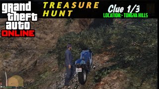 Gta Online Treasure Hunt Clue 13 Tongva Hills Location [upl. by Gallard]