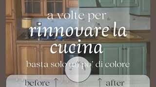 Rinnova la tua cucina cambiando il colore [upl. by Eissalc]