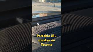 Portable JBL Speaker on Tacoma [upl. by Caprice]