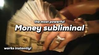 money subliminal  the audio that will make you rich  new formula wealth affirmations [upl. by Sadinoel]