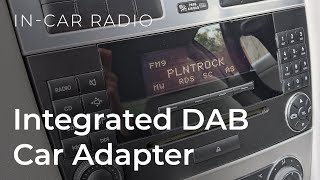 Add incar DAB with an integrated adapter [upl. by Alekin]