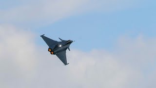 Dassault Rafale French Air Force TEAM VAUTOUR BRAVO Highlights Display Sanicole Airshow 2021 [upl. by Pollack237]