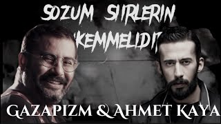 Gazapizm amp Ahmet Kaya  Sözüm Şiirlerin Mükemmelidir [upl. by Yffat]