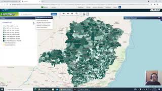 Como obter a população do município gerar ranking e cartograma no SIDRA do IBGE [upl. by Nonnad441]