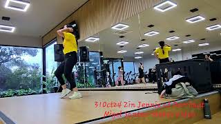 Midel Zumba  1097 20241031 193045 Zin Jennie at Derrimut Gym New track [upl. by Warrin]