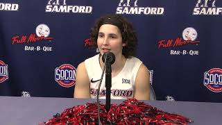 WBB Sadie Stetson Postgame Montevallo [upl. by Peirsen]