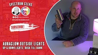 AuraGlow Avebury Up amp Down Outdoor Lights Review and Fitting [upl. by Cosenza]