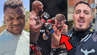 Reactions To Jon Jones vs Stipe Miocic FULL FIGHT [upl. by Jenilee]