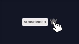 How To Create A Youtube Subscribe Button Animation After Effects Tutorial amp Template [upl. by Rhoades]