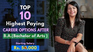 Top 10 Career Options After BA  Most InDemand Jobs  Best Jobs in Humanities  Arts [upl. by Erdnoed]