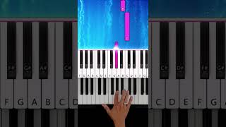 Harry Potter  Hedwigs Theme  Piano Tutorial Lesson  Part 2 shorts [upl. by Yroc927]