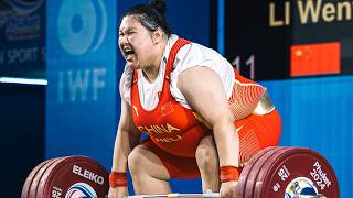 The Strongest Woman in Weightlifting Dominates at the Last Chance Olympic Qualifier [upl. by Veradia]