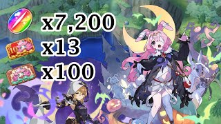 Dragalia Lost Halloween Gala Dragalia Remix  300 summons [upl. by Cyrie]